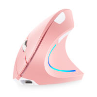 Ratón Vertical Inalámbrico 2.4G Recargable Ergonómico Con Luz RGB De Nivel Ajustable 3 DPI Plug N Play Para Uso Diario - details 9