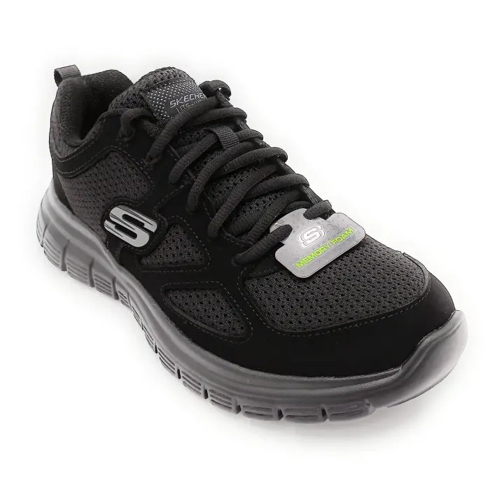 ZAPATILLAS DEPORTIVAS SKECHERS SPORT, PARA HOMBRE. MOD: BURNS-AGOURA  52635/BBK. CON PLANTILLA DE MEMORIA - 1