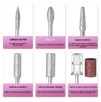 Máquina De Uñas Eléctrica De Alta Calidad Con Pantalla HD Y 45000 RPM Herramienta Profesional De Manicura Y Pelacuaranas - details 10