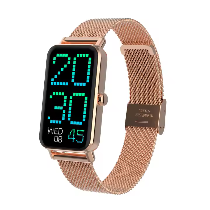 Swiss+go Lyss Smartwatch | Bluetooth 5.3 - Pantalla Táctil - Control FC y Spo2 - Batería 160mah - 1