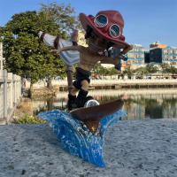 Figura De Acción Anime One Piece PVC 13cm Coleccionable De Ace Estatua Modelo Juguetes Regalos Para Adultos - details 7