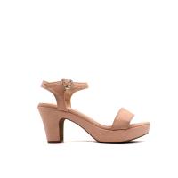 Calzados Soraia. Sandalia de tacón bajo, tacón grueso, un clásico de serraje, sandalia cómoda, moda verano - details 6
