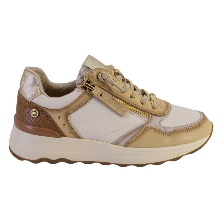 Carmela 164221 women's casual sneakers beige 626