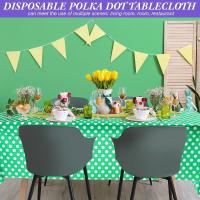 Mantel Rectangular Desechable Con Puntos Impermeable Y Resistente Al Aceite De 137x274cm Para Restaurante Hotel Fiesta Boda - details 0
