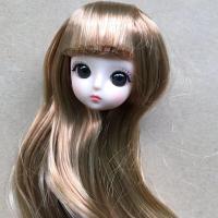 Muñeca De Juguete DIY Con Cabeza De Muñeca De Anime Larga Y Colorida Ojos Estelares Para Niñas Regalo De Vestir Muñeca De 1/6 - details 30
