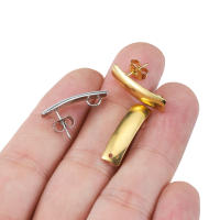 10pcs Pendantes De Estudium En Acero Inoxidable Rectangular Con Base Y Tapón Para Orejas Herramientas Para Joyería DIY - details 19