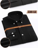 Camisa Larga Para Hombre Córdón Casual Otoño Invierno Color Sólido Cómodo Suave Moda Simplicidad Algodón Estilo Casual Cuello Cuadrado Botones Sencillos - details 15