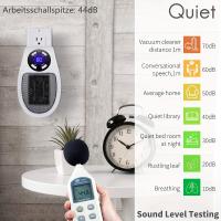 Calentador eléctrico inteligente de pared, calentador pequeño portátil con termostato ajustable y temporizador, 500W - details 1