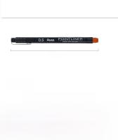 PENTEL Bolígrafo Impermeable Para Dibujos Y Comics De Punta Nylon Tamaños 0.03-3.0mm Negro Gris Marrón Para Diseño - details 5