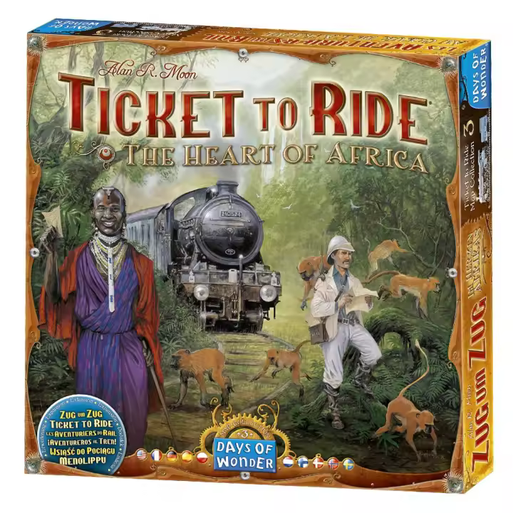 ¡AVENTUREROS AL TREN! EL CORAZON DE AFRICA - 1