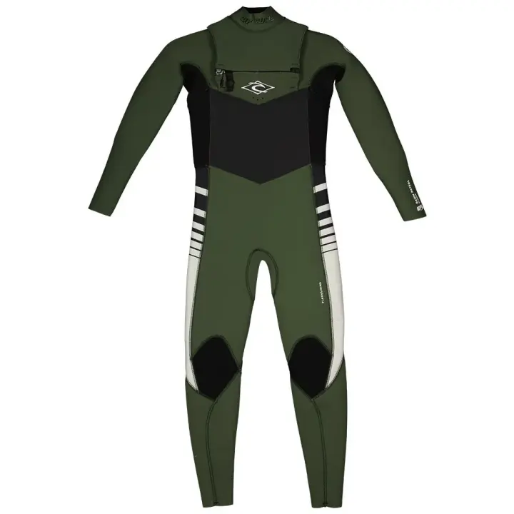 Rip Curl Traje De Neopreno De Manga Larga Con Cremallera En El Pecho Para Jóvenes Dawn Patrol Stm 4/3 Mm Gb - 1