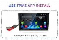 Sistema De Alarma Y Monitor De Presión De Neumáticos Para Coche TPMS Con Pantalla USB Para Navegador De Android Sensor De Temperatura Y Medidor De Ruedas - details 5