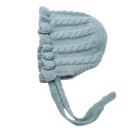 Gorro De Punto Para Bebés Niñas Invierno Con Volante Y Protección De Orejas Ajustable Y Grueso Gorro De Algodón Unisex Para Recién Nacidos Hasta 24 Meses - details 18
