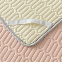 Juego De Sábanas Con Fundas Para Almohadas Cooling Ice Silk Y Látex Tejido Quilted Transpirable Para Verano Resistente Al Calor Materiales Sólidos De Poliéster 200TC - details 23