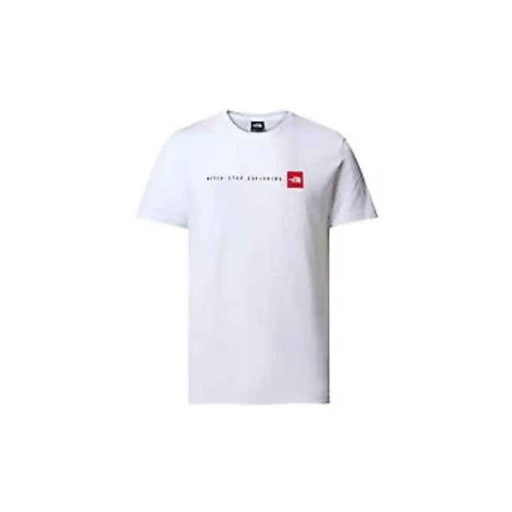 Camiseta THE NORTH FACE M SS NEVER STOP EXPLORING TEE NF0A87NSFN41 Blanco - 1