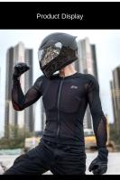 Chaqueta De Motocicleta Con Armadura Completa Protección Motocross Ropa De Carreras Moto Protegida Respirable Reflectante Para Hombres - details 9