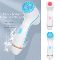 Nueva Cepillo De Limpieza Sonic Nu Face Rotativo Sistema De Spa Facial Galvanica Profundo Limpieza Y Eliminación De Quistes Negro USB Incluido Rejuvenecimiento De Piel Hidratación Tensado - details 3