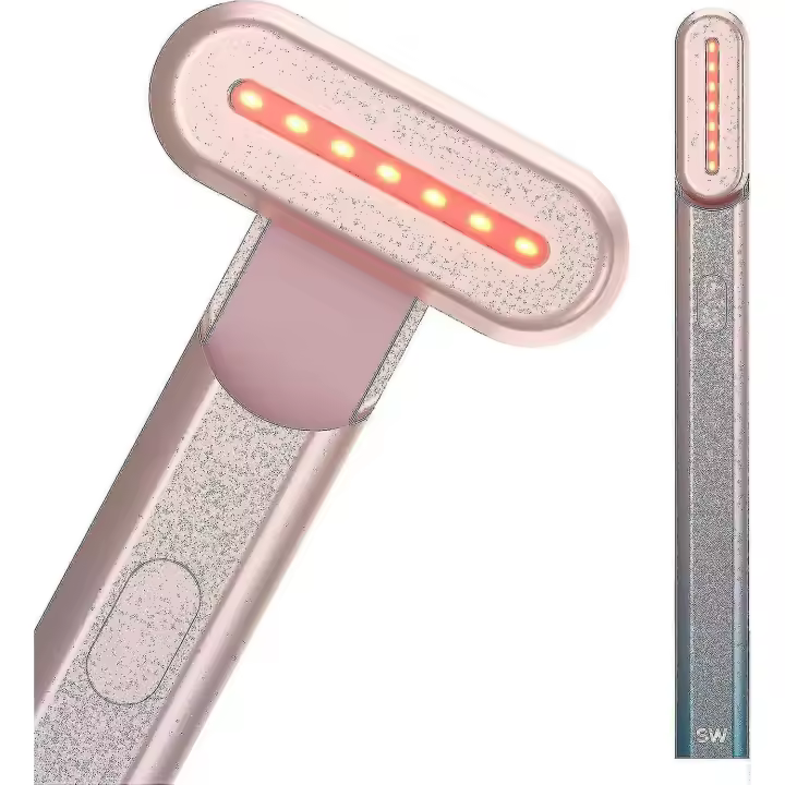 4-in-1 Radiant Renewal Wand, Face Skincare Wand With Facial Massager, Facial Wand (rose Gold) - 1