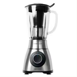 CECOTEC 04140 Batidora de 1300 W para frío y caliente de acero inoxidable Power Black Titanium PerfectMix - 1