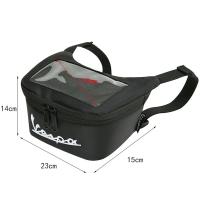 Bolsa De Sillín Para Scooter Eléctrico Piaggio Vespa Primavera 150 SPRINT 150 GTS 300 Ie LXV 125 Bolsa Lateral De Motocicleta Para Herramientas Y Guantes - details 1