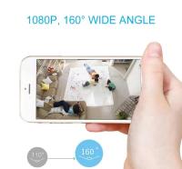 Cámara De Seguridad Inalámbrica HD 1080P Mini Con Visión Nocturna Para Supervisión Doméstica Y Monitoreo De Bebés Grabadora De Audio Y Video IP - details 1