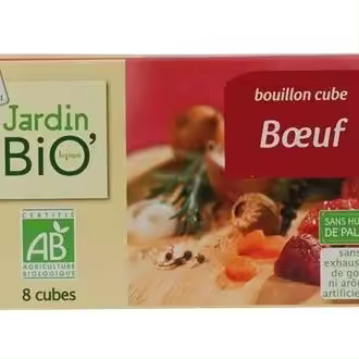 Jardin Bio Cubo de Caldo de Ternera 8 X 10 Gr - 1