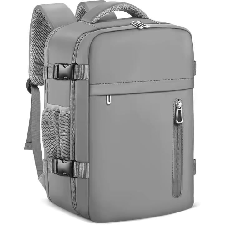 Mochila de Viaje Cabina Avion 40 x 20 x 25 para Ryanair Equipaje de Mano Maletas de Cabina de Viaje Hombre Mujer mochila informal para computadora portátil -Negro - 1