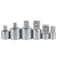 Juego De Convertidores De Soporte Adaptador Interchangeable 1/2 Grande 3/8 Medio 1/4 Pequeño Para Llaves De Fijación De Herramientas De Acero Cr-V - details 8