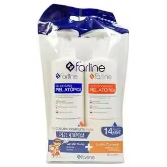 Farline Pack Atópica Gel 2X500Ml - 1