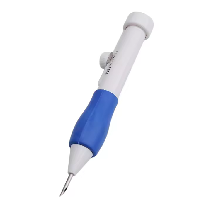 Kit De Punción De Bordado Con Herramientas De Tejido Y Costura DIY Herramienta De Punzón De Bordado Y Lápiz Mágico Para Adultos Material Plástico Con Metal - 1