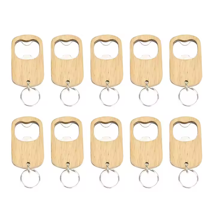 Abrebotellas de cerveza multifuncional abridor de botellas abridor de cerveza abridor de botellas de bebidas con llavero para contenedor de bebidas - 1