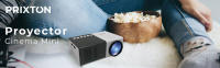 Proyector Cinema Mini - 900 Lúmenes - LED 320x240 QVGA - Mando a distancia - Conexión HDMI, USB, AV IN, MicroSD  PRIXTON - details 0