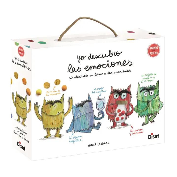 Juego Yo Descubro las Emociones, El Monstruo de Colores 10 actividades (Diset 41207) - 1