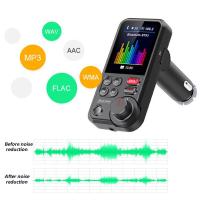 Transmisor Bluetooth para Coche, Micrófono DE ALTO Volumen, Cargador de cigarrillos with Bluetooth para Coche, Pantalla a color de 1,8 pulgadas, Carga QC3.0, reproductor de Música with Agudos y graves. - details 4