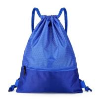 Mochila Deportiva Exterior Para Hombres Y Mujeres Mochila De Fitness Ligera Con Bolsillo Y Cuerda De Ajuste Bolsa De Baloncesto Con Cierre De Cremallera En Oxford - details 11