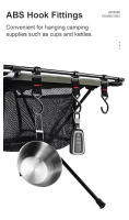 Mesa De Camping WESTTUNE Con Estufa IGT Aluminio Plegable Multifuncional Accesorios Portátil Para Exteriores - details 3