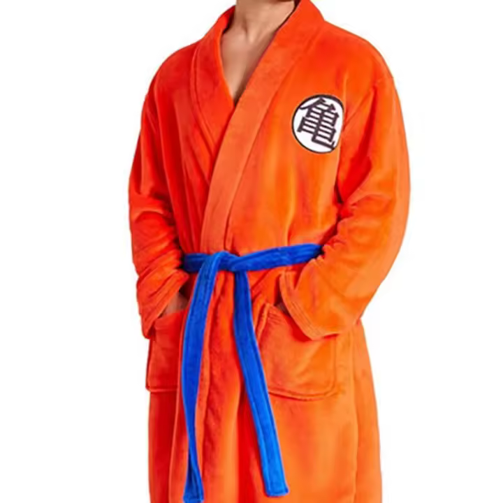Albornoz Dragon Ball kanji Go naranja - 1