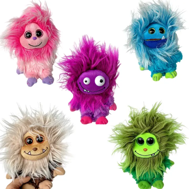 Muñeco De Peluche Kawaii De Peluche Corto Para Juego Y Regalo De Cumpleaños Y Navidad Para Niños Relleno De Algodón PP - 1
