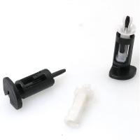 10 clips de montaje de plástico para disipadores de CPU de 4 vías 1155 775, pasador de montaje del disipador de calor de CPU, tornillo de presión, fijación del ventilador del enfriador. - details 1