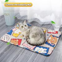 Manta Para Mascotas Almohada Para Perros Suave Y Transpirable Matriz De Verano Para Gatos Pequeños Y Medianos Máquina Lavable Estilo Animal - details 0