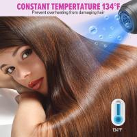 Secador de pelo iónico de 1800W con difusor y boquilla para secado rápido y protección del calor - Marca - details 5