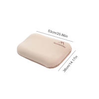 Almohada De Viaje Ergonómica Autoinflable Para Acampar Almohada De Cuello Protector Con Funda Portátil Almohada De Seda 19D TPU 30D Tejido - details 11