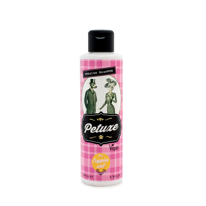 Petuxe Cosmetics Champú para Cachorros con Aloe Vera Ecológico | Cuidado de la Piel de Mascotas - 1