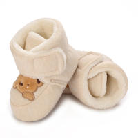 Botas De Nieve Para Bebés Recién Nacidos De Algodón Antideslizantes Y Cálidas Zapatos Para Caminar Infantiles Con Peluche - details 7