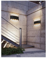 Luz De Pared LED Iluminada Hacia Arriba Y Abajo Impermeable Para Interior Y Exterior Iluminación Para Dormitorio Sala De Estar Pasillo - details 5