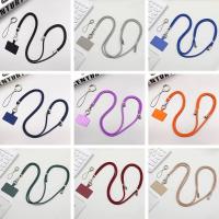 Lanyard Universal Para Teléfono Móvil Ajustable Correa De Hombro Cruzado Con Patch Para Colgar Celular Material De Poliéster Y Metal Tamaño Ajustable Longitud De Cuerda 84cm-160cm - details 0