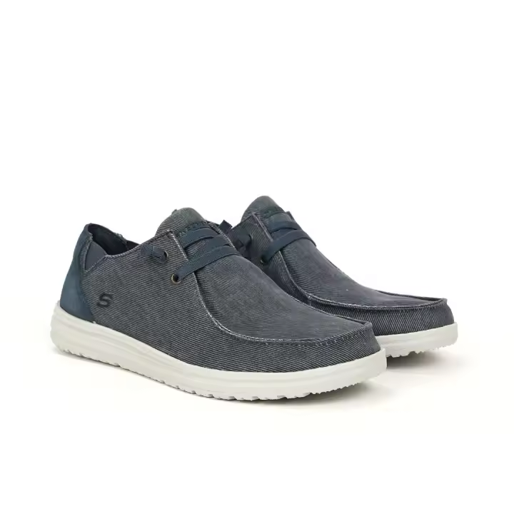 Skechers - Náutico Hombre 66387 Azul Melson Raymon Desplantillables - 1