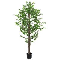 vidaXL Planta Ficus Artificial Verde en dimensiones 200 cm/300 cm/120 cm - details 0