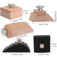 IMZAY Bloque De Encina Para Tratamiento De Borde De Cuero Herramienta De Pulido Con Papel De Herramienta De Corte DIY De Técnica De Bricolaje - details 1