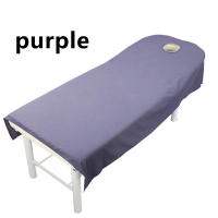 Sábana De Belleza 80cmx190cm Para Salón De Belleza Spa Y Masajes Tratamiento Con Agujero Cubierta De Mesa De Poliéster Textil Doméstico - details 13